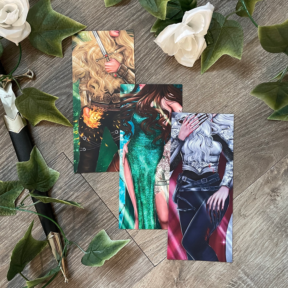 TOG Baddies Bookmark Pack