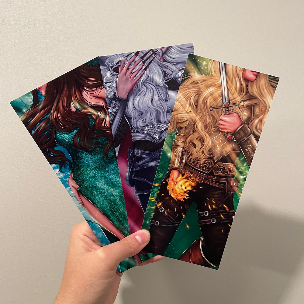 TOG Baddies Bookmark Pack