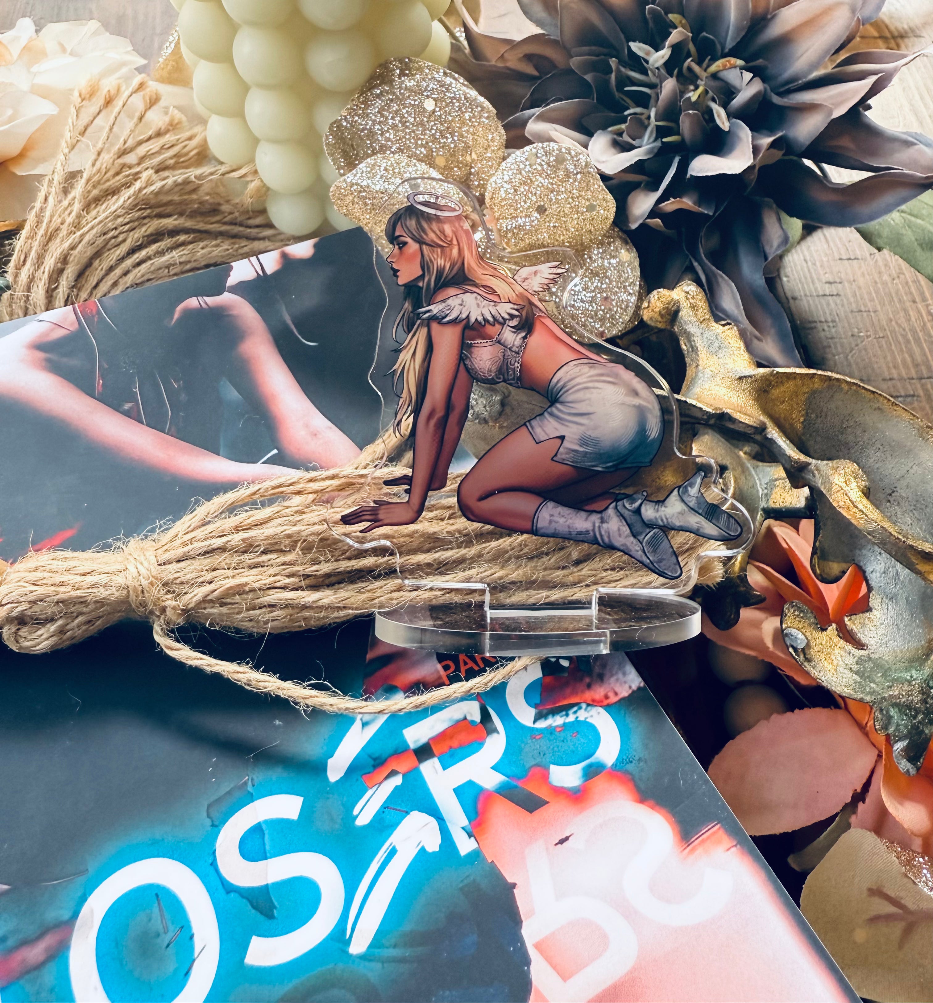 Crawl To Me - Acrylic Bookish Bling