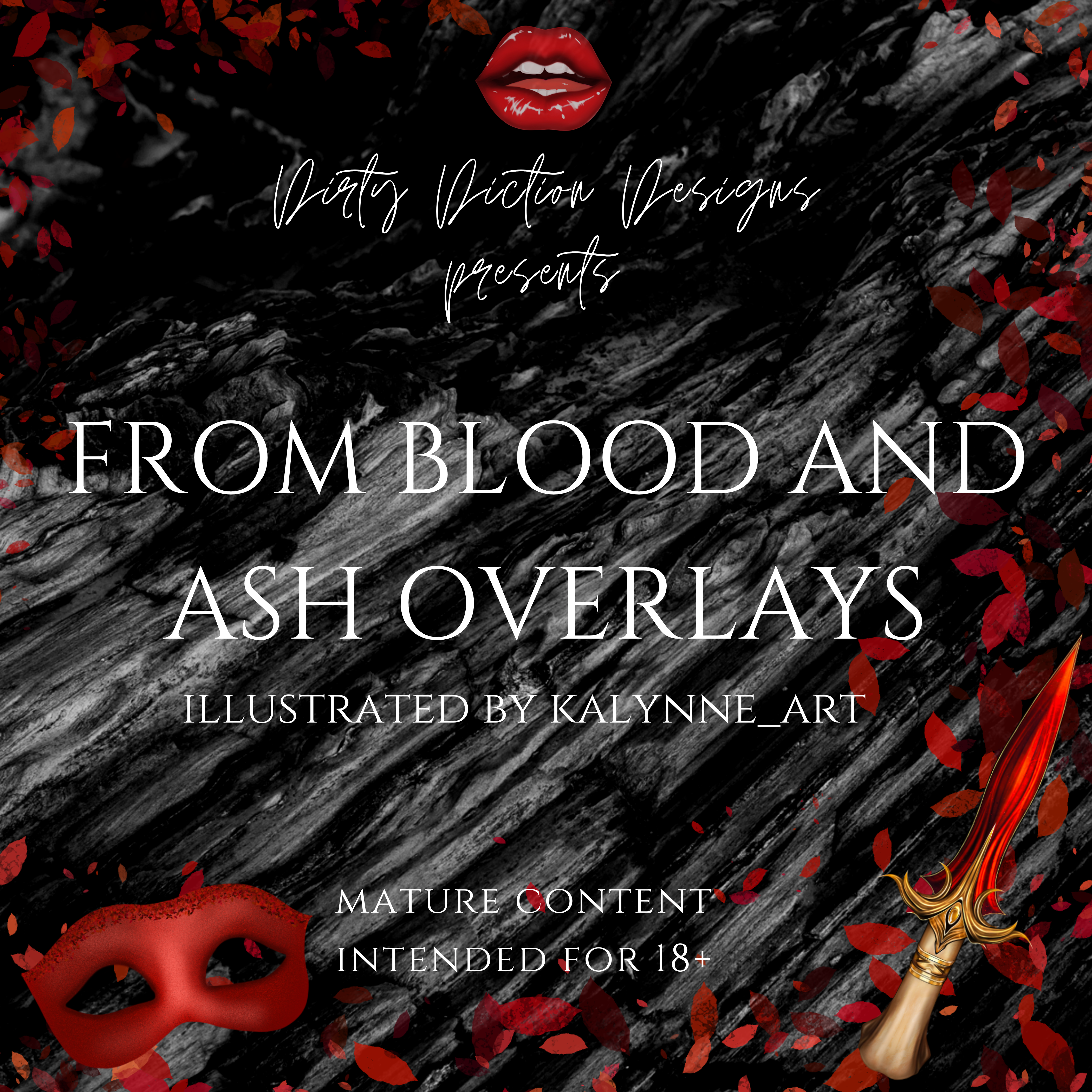 From Blood and Ash Overlays - 2 Sizes