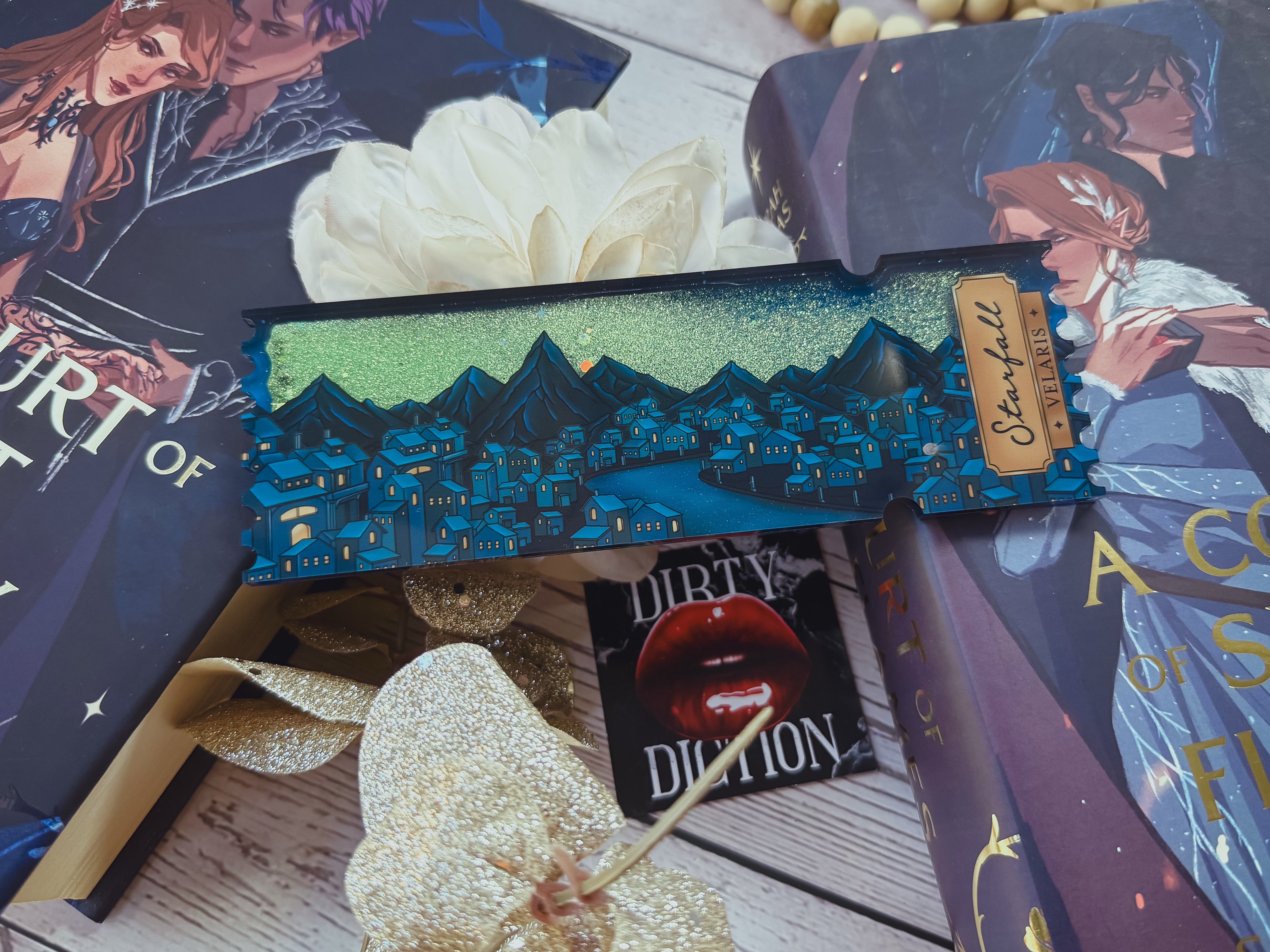 Ticket to Starfall - Acrylic Bookish Bling