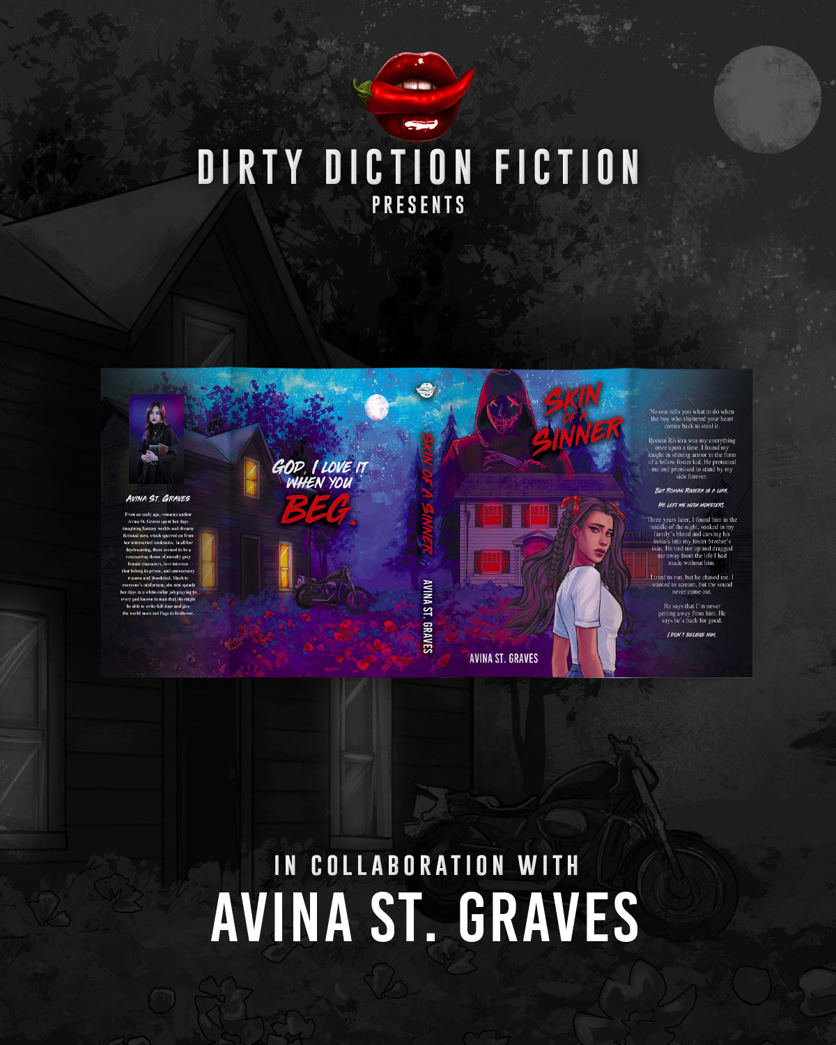 Skin of a Sinner by Avina St.Graves ~ DDF Pre-Order ~ CLOSED