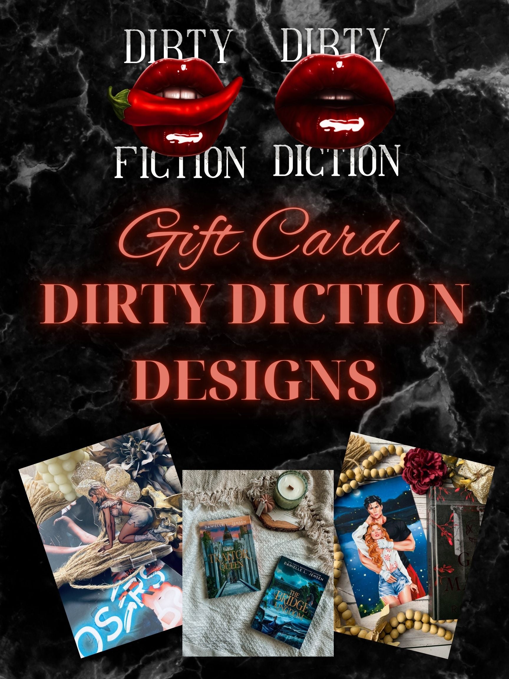 Dirty Diction Designs & Fiction Gift Card