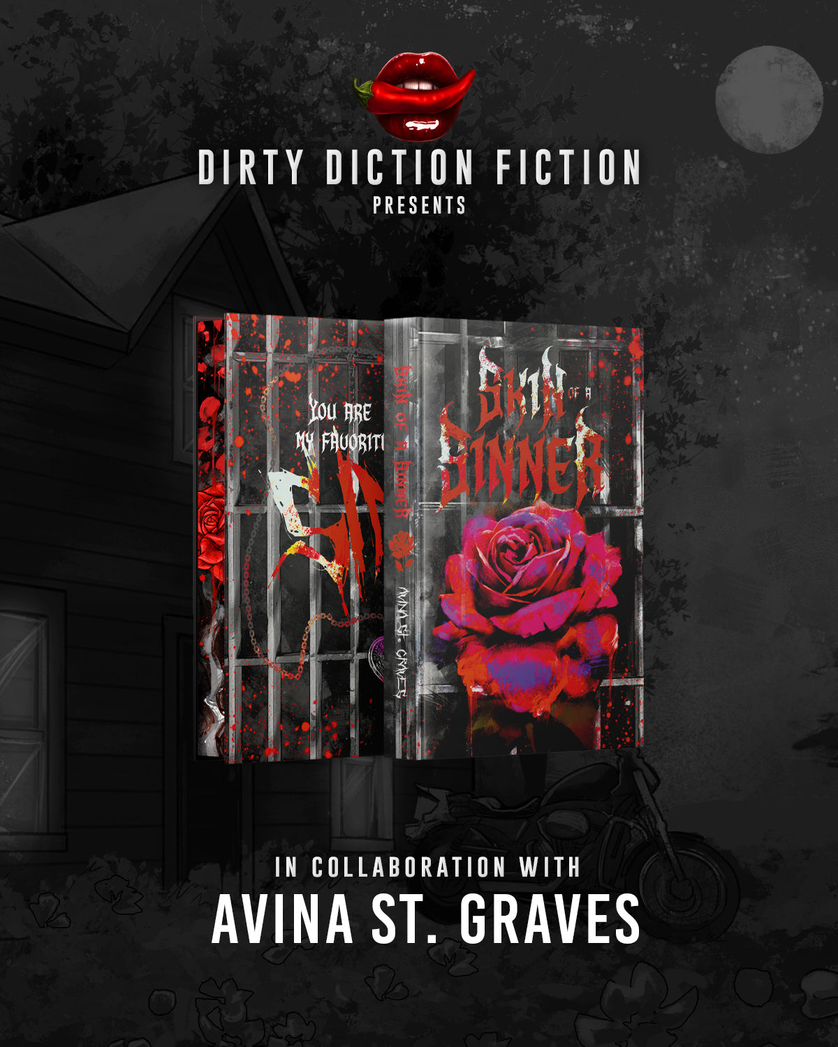Skin of a Sinner by Avina St.Graves ~ DDF Pre-Order ~ CLOSED