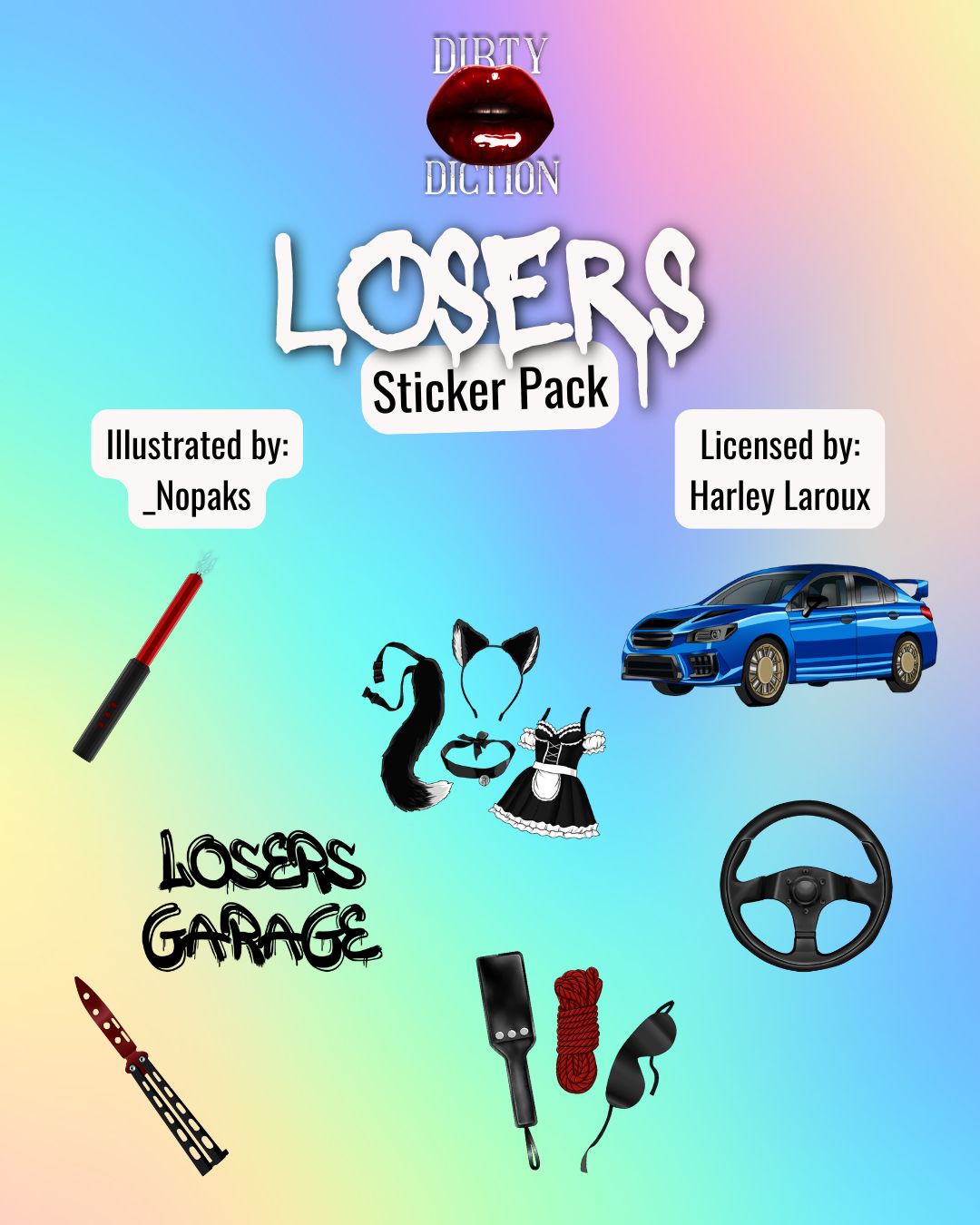 LOSERS Sticker Pack Pre-Order