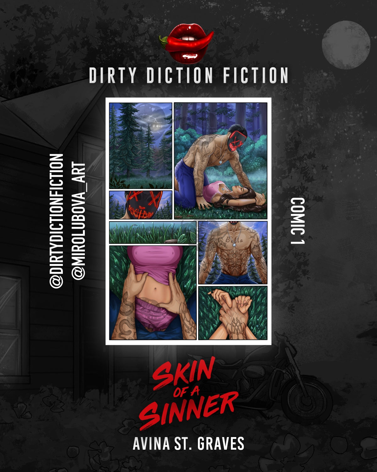 Skin of a Sinner by Avina St.Graves ~ DDF Pre-Order ~ CLOSED